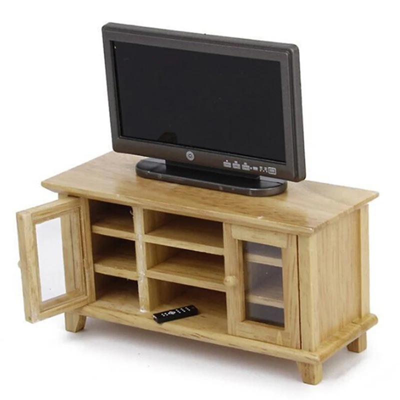 New Arrival Handcrafted 1/12 Scale Dollhouse Miniatures TV Cabinet Stand Table Wooden Toys Furniture Dolls House
New Arrival Handcrafted 1/12 Scale Dollhouse Miniatures TV Cabinet Stand Table Wooden Toys Furniture Dolls House