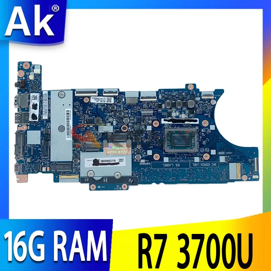 Akemy For Lenovo ThinkPad T495S Laptop Motherboard FA391/FA491 NM-C181 CPU R7 3700U RAM 16GB Tested test 02DM207 02DM212 02DM202
Akemy For Lenovo ThinkPad T495S Laptop Motherboard FA391/FA491 NM-C181 CPU R7 3700U RAM 16GB Tested test 02DM207 02DM212 02DM202