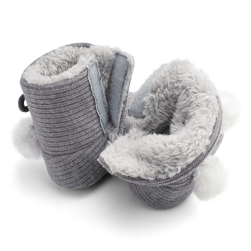 Baby Soft Soled High Top Bootie Non-slip Soft Cotton Baby Toddler Casual Shoes Autumn Winter Warm Plush Ball Solid Fashion Boots
Baby Soft Soled High Top Bootie Non-slip Soft Cotton Baby Toddler Casual Shoes Autumn Winter Warm Plush Ball Solid Fashion Boots