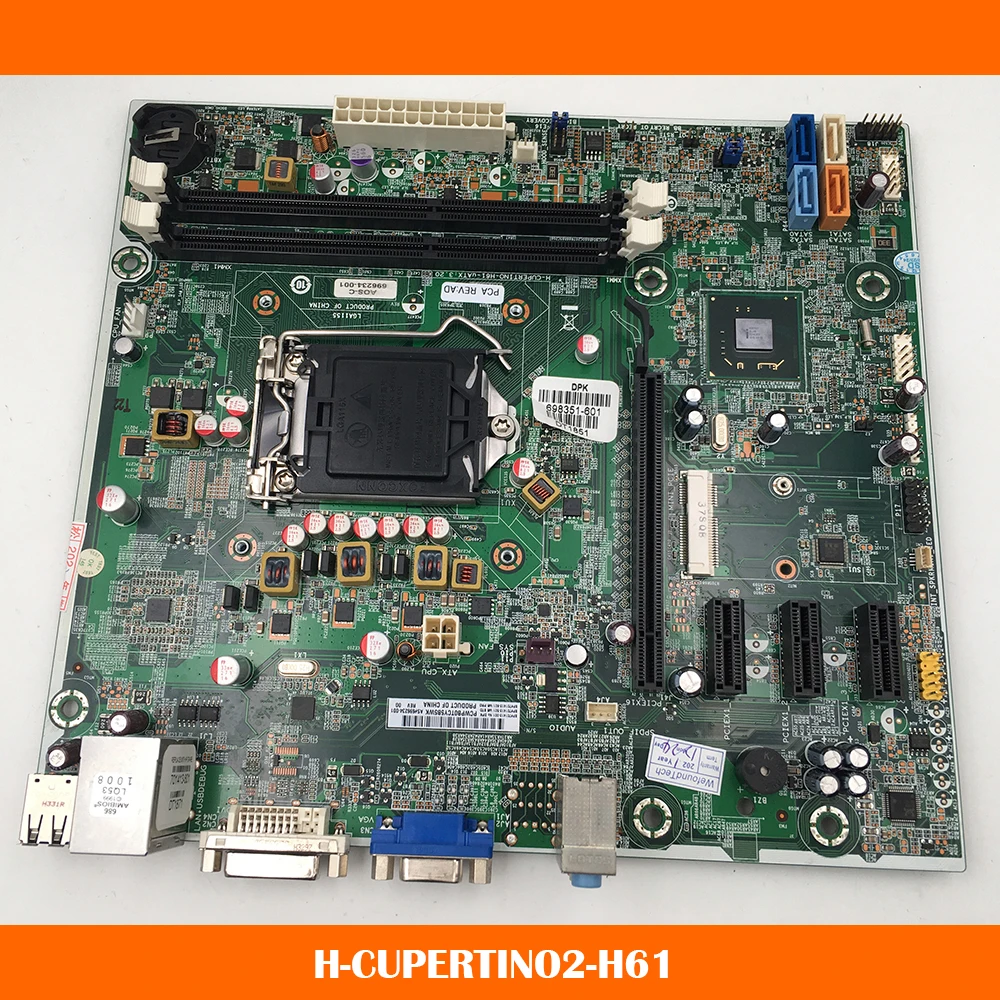 For HP H-CUPERTINO2-H61 701413-001 696234-001 701413-501 System Motherboard Fully Tested
For HP H-CUPERTINO2-H61 701413-001 696234-001 701413-501 System Motherboard Fully Tested