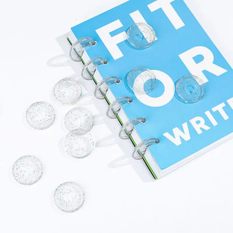 20pcs Glitter Sequin Heart Binder Rings Mushroom Hole Loose Leaf Notebook Binding Ring Plastic Disc Buckle Hoop DIY C26
20pcs Glitter Sequin Heart Binder Rings Mushroom Hole Loose Leaf Notebook Binding Ring Plastic Disc Buckle Hoop DIY C26