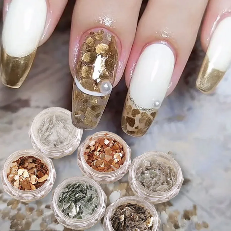 6 Boxes Mica Marble Stone Nail Art Sequins Irregular Nail Glitter Flakes Mica Slices For 3D Acrylic DIY Charms Nail Supplies
6 Boxes Mica Marble Stone Nail Art Sequins Irregular Nail Glitter Flakes Mica Slices For 3D Acrylic DIY Charms Nail Supplies