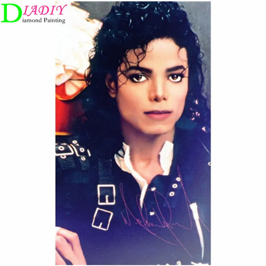 5d DIY Diamond Painting Set Michael Jackson Full Drill Square Picture Crystal Mosaic round Diamant Embroidery Accessories Art
5d DIY Diamond Painting Set Michael Jackson Full Drill Square Picture Crystal Mosaic round Diamant Embroidery Accessories Art