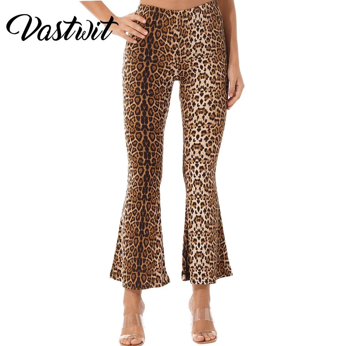 Flare Leopard Pants Women Fashion Elastic Wide Leg Pants Stretchy Soft Slim Fit Bodycon Trousers Club Pants Leggings
Flare Leopard Pants Women Fashion Elastic Wide Leg Pants Stretchy Soft Slim Fit Bodycon Trousers Club Pants Leggings