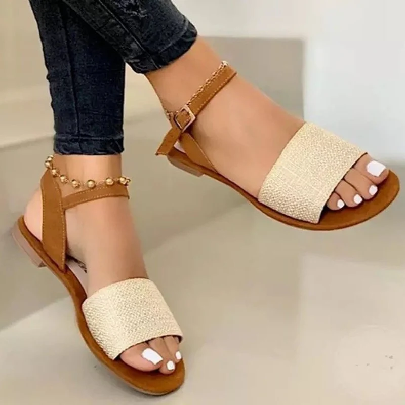 Sandalia Feminina Summer Women's Sandals Ankle Strap Ladies Flats Shoes Buckle Square Heels Female Footwear Casual Woman Shoes
Sandalia Feminina Summer Women's Sandals Ankle Strap Ladies Flats Shoes Buckle Square Heels Female Footwear Casual Woman Shoes
