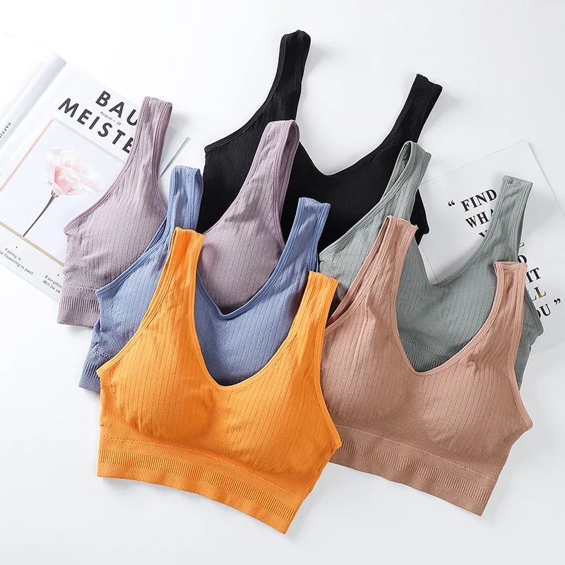 HECTIC 2021New Fashion Backless Wrapped Chest Running Comfortable Yoga Sports Vest Without Steel Ring Bra Underwear Women
HECTIC 2021New Fashion Backless Wrapped Chest Running Comfortable Yoga Sports Vest Without Steel Ring Bra Underwear Women