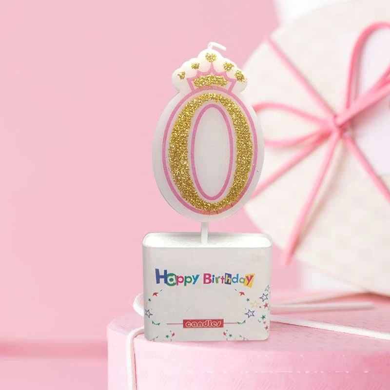 Gold Powder Candle Blue Pink Number 0-9 Cake Candle Birthday Wedding Anniversary Celebration Valentine's Day Cake Decoration Can
Gold Powder Candle Blue Pink Number 0-9 Cake Candle Birthday Wedding Anniversary Celebration Valentine's Day Cake Decoration Can
