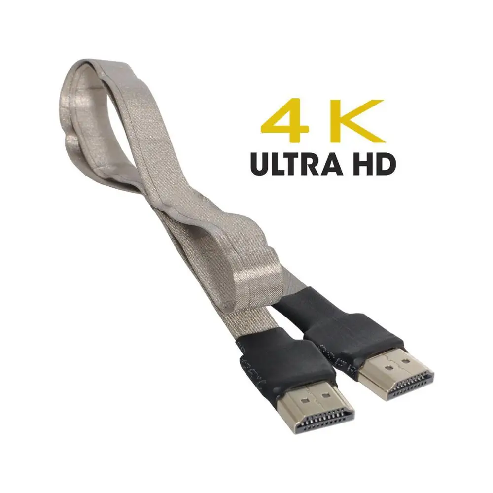 FPV 4k HDMI-Compatible cable Male to Male Shield Cable 4K 60hz HDTV FPC Flat for FPV HDTV Multicopter Aerial Photography
FPV 4k HDMI-Compatible cable Male to Male Shield Cable 4K 60hz HDTV FPC Flat for FPV HDTV Multicopter Aerial Photography