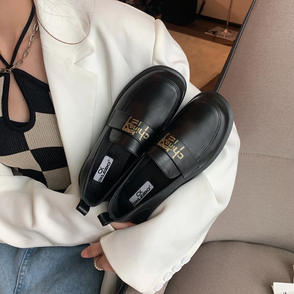 Waterproof Leather Loafers Summer Women Shoes Casual Soft Comfortable Vulcanize Shoes Ladies Slip on Flat Shoes Zapatos Mujer
Waterproof Leather Loafers Summer Women Shoes Casual Soft Comfortable Vulcanize Shoes Ladies Slip on Flat Shoes Zapatos Mujer