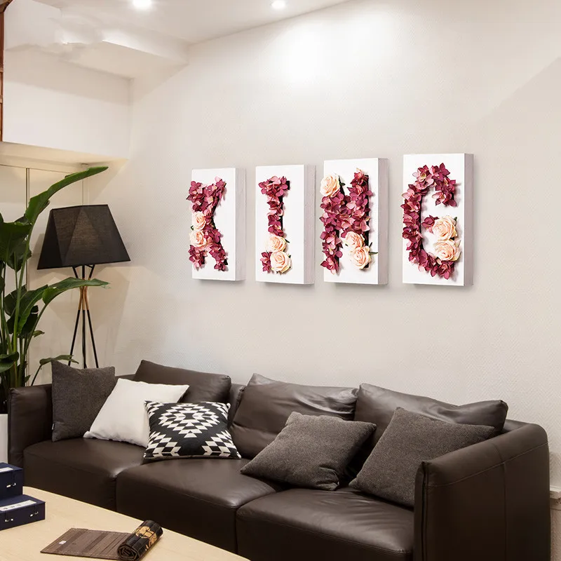 Stereoscopic Simulation Flower English Letters DIY Wall Hangings Creative Living Room Sofa Background Wall Art Decorations X3923
Stereoscopic Simulation Flower English Letters DIY Wall Hangings Creative Living Room Sofa Background Wall Art Decorations X3923