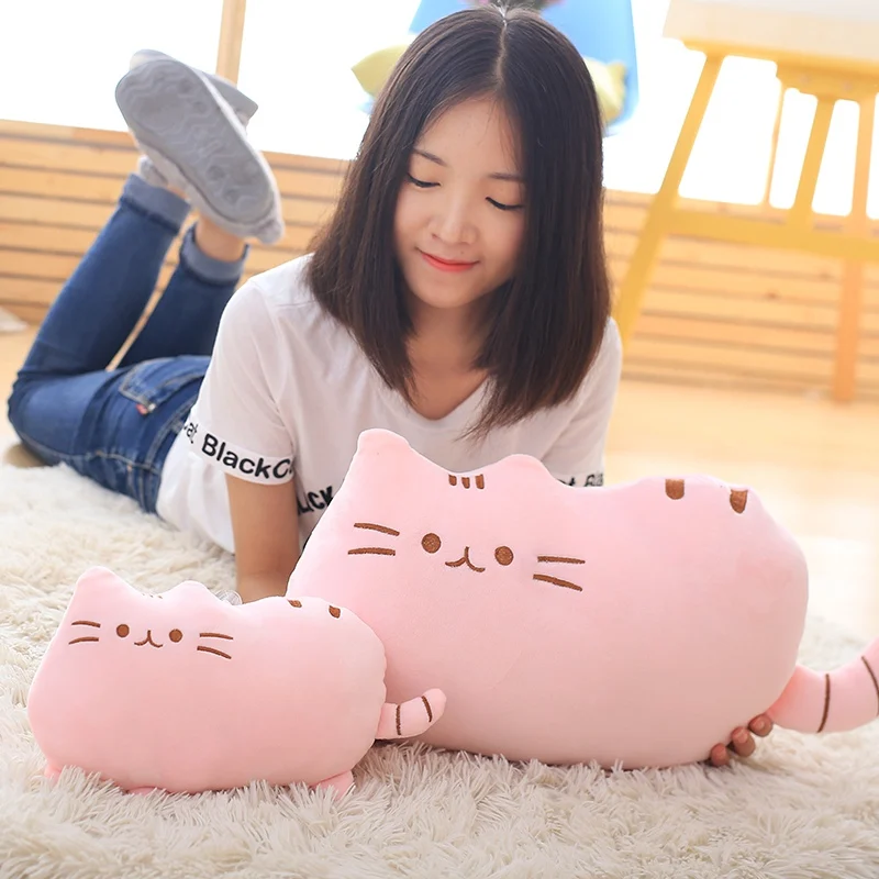 25-50cm Girl Gifts Cartoon Cat Plush Toy Pillow With Zipper Removable And Washable PP Cotton Stuffed Animal Doll Christmas Gifts
25-50cm Girl Gifts Cartoon Cat Plush Toy Pillow With Zipper Removable And Washable PP Cotton Stuffed Animal Doll Christmas Gifts
