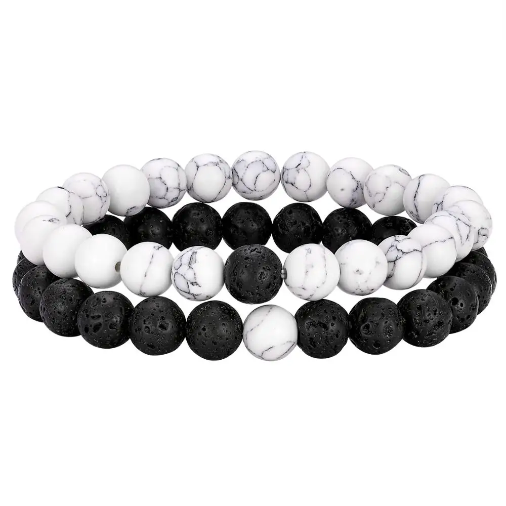 2 pieces / set of 9 distance distance bracelet, natural stone yoga bracelet for couples with beads men and women gift chain 2020
2 pieces / set of 9 distance distance bracelet, natural stone yoga bracelet for couples with beads men and women gift chain 2020