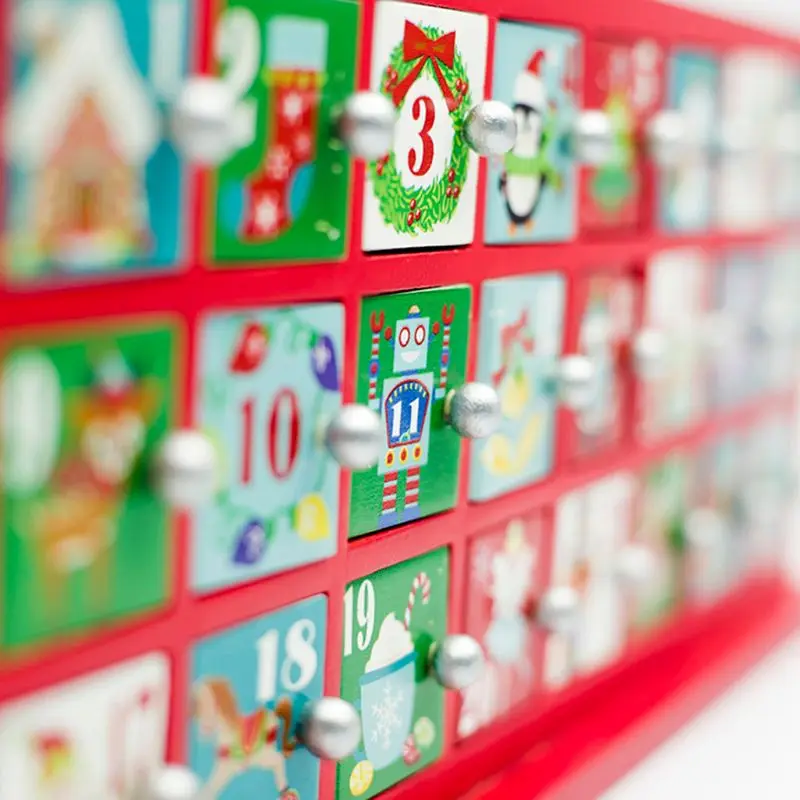 M89A Christmas Wooden Painted Elk Countdown Advent Calendar Christmas Storage Box
M89A Christmas Wooden Painted Elk Countdown Advent Calendar Christmas Storage Box