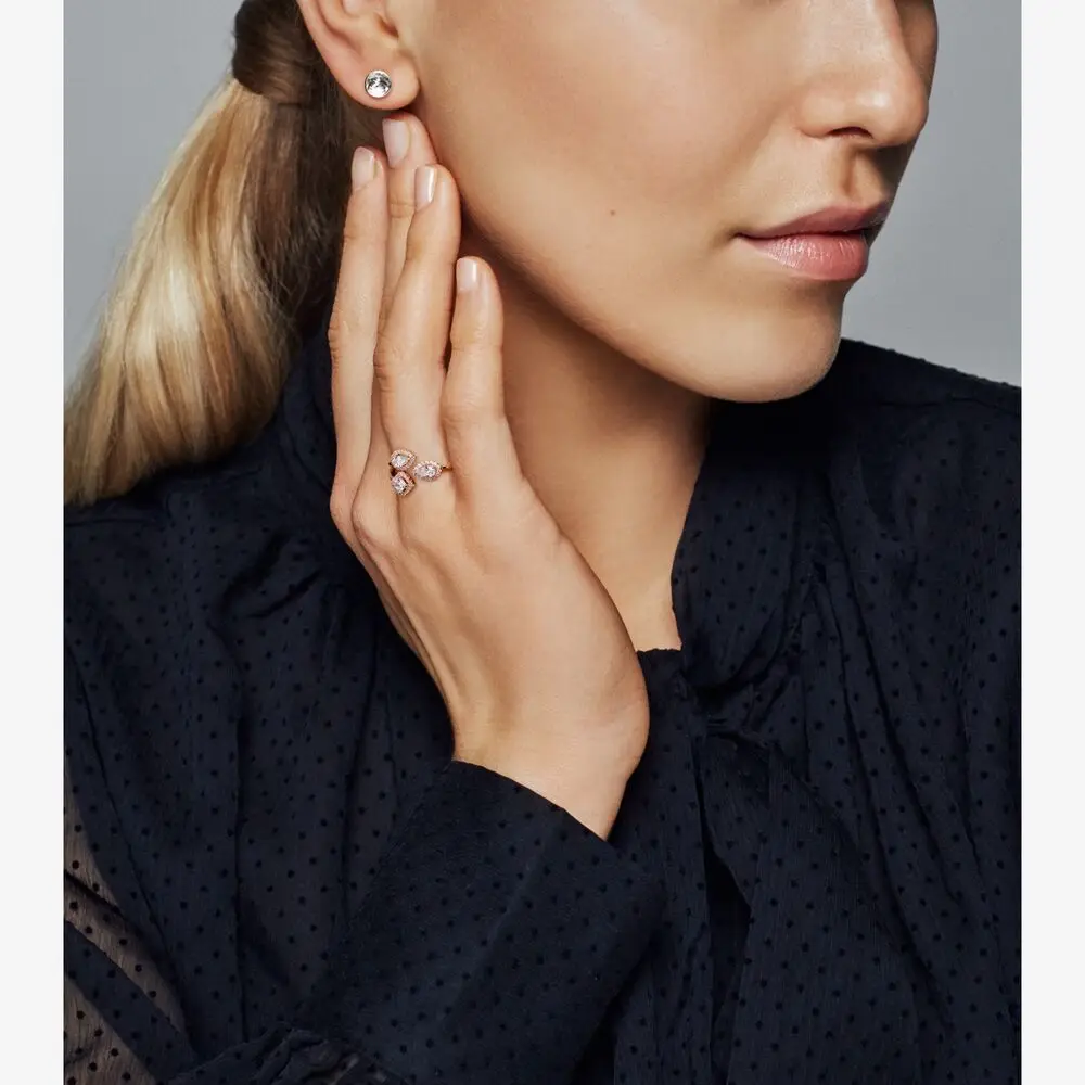 Popular Party Lady New DIY Gift Authentic 925 Sterling Silver Rings opening geometry ring Jewelry Lady Trendy Silver Rings Pink
Popular Party Lady New DIY Gift Authentic 925 Sterling Silver Rings opening geometry ring Jewelry Lady Trendy Silver Rings Pink