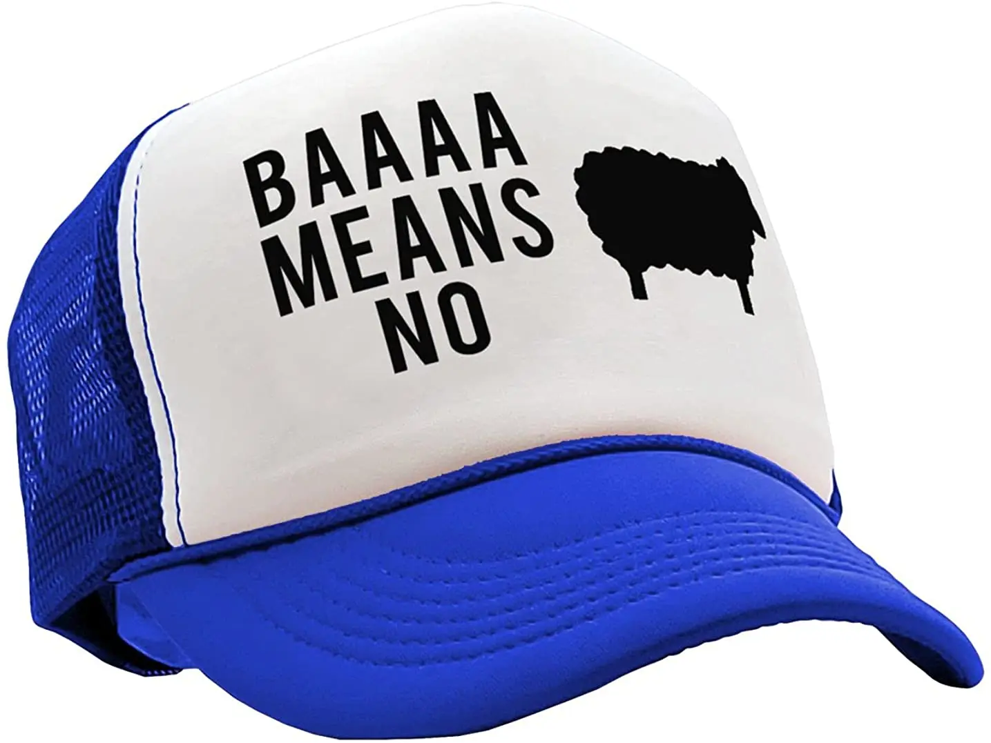 Пародия NO-Sheep BAAAAAA означает NO-Sheep-Винтажный стиль ретро | Аксессуары для одежды