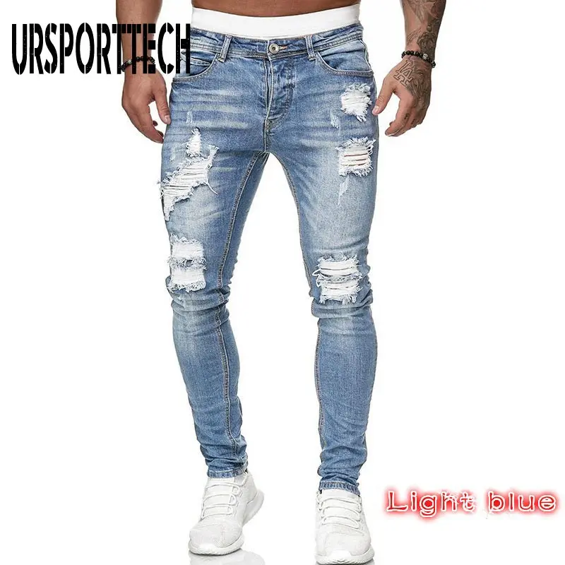 Cargo Denim Pants Men Streetwear Hip Hop Joggers Hole Pantalones Men Trousers Jeans Slim Casual Skinny Pencil Pants Men
Cargo Denim Pants Men Streetwear Hip Hop Joggers Hole Pantalones Men Trousers Jeans Slim Casual Skinny Pencil Pants Men