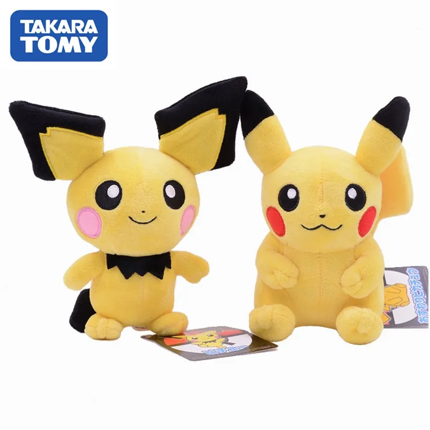 TAKARA TOMY 20cm Quality Pikacus Plush Stuffed Toy Pikacus Dolls Anime Christmas Toys for Children Doll for Kid Birthday Gifts
TAKARA TOMY 20cm Quality Pikacus Plush Stuffed Toy Pikacus Dolls Anime Christmas Toys for Children Doll for Kid Birthday Gifts