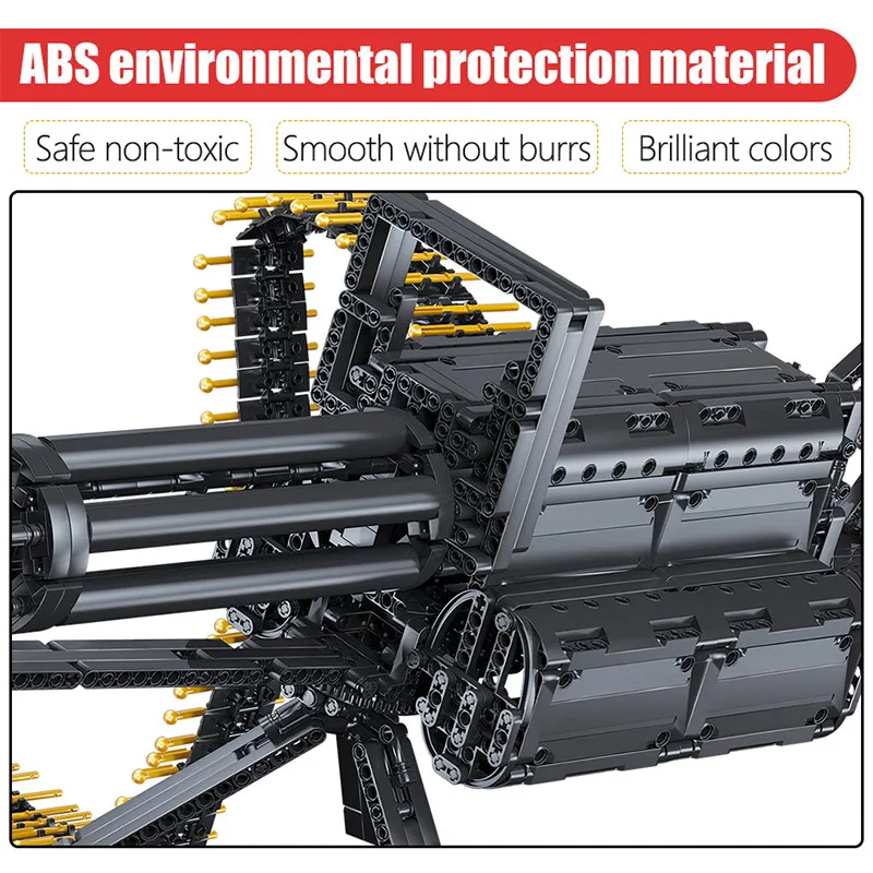 DIY building blocks Rifle Assembled Technic City Gatling 98k AKM AWM MP5 M416 gun weapon Desert Eagle Revolver model shoot toys
DIY building blocks Rifle Assembled Technic City Gatling 98k AKM AWM MP5 M416 gun weapon Desert Eagle Revolver model shoot toys