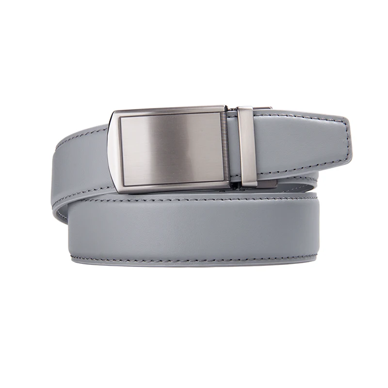 Belt Men Top Quality Genuine Luxury Leather Belts for Men Strap Male Metal Automatic Buckle 3.5cm Gray Belt
Belt Men Top Quality Genuine Luxury Leather Belts for Men Strap Male Metal Automatic Buckle 3.5cm Gray Belt