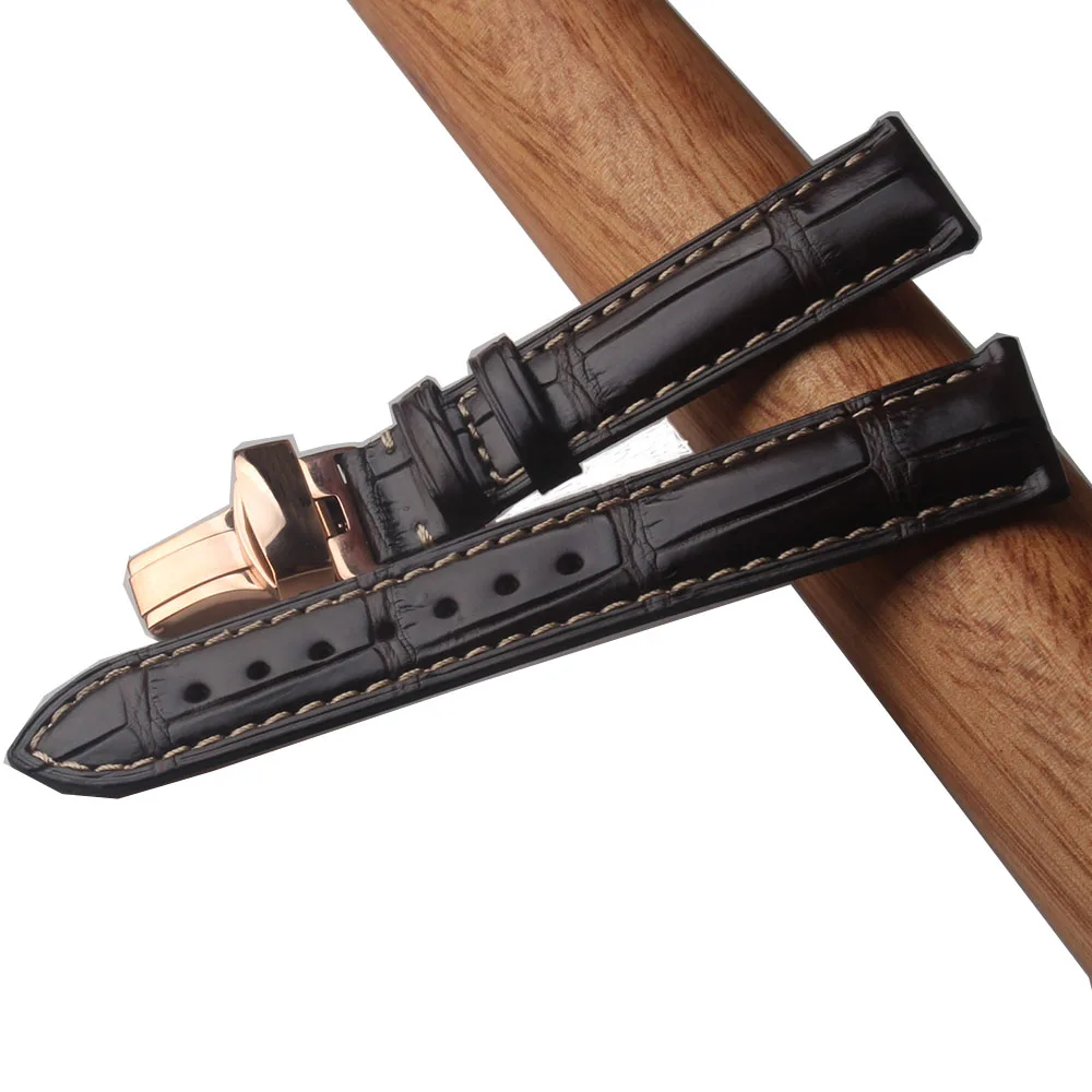 Promotion Watchbands Crocodile Leather +Yellow bottom cowhide leather waterproof Watches strap belt 18mm 19mm 20mm 21mm 22mm new
Promotion Watchbands Crocodile Leather +Yellow bottom cowhide leather waterproof Watches strap belt 18mm 19mm 20mm 21mm 22mm new