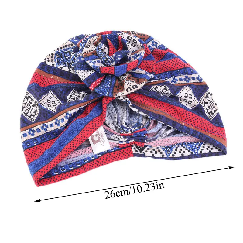 Fashion Turban Hat Women Boho Print Flower Chemo Cap Soft Cotton Bonnet Hat Ladies Headband Female Muslim Cap Islamic Headscarf
Fashion Turban Hat Women Boho Print Flower Chemo Cap Soft Cotton Bonnet Hat Ladies Headband Female Muslim Cap Islamic Headscarf