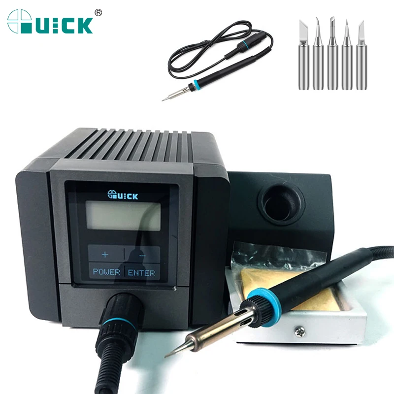Quick TS1100 lead-free Welding station Constant temperature soldering station for cell phone Welding rework station repair tools 
Quick TS1100 lead-free Welding station Constant temperature soldering station for cell phone Welding rework station repair tools