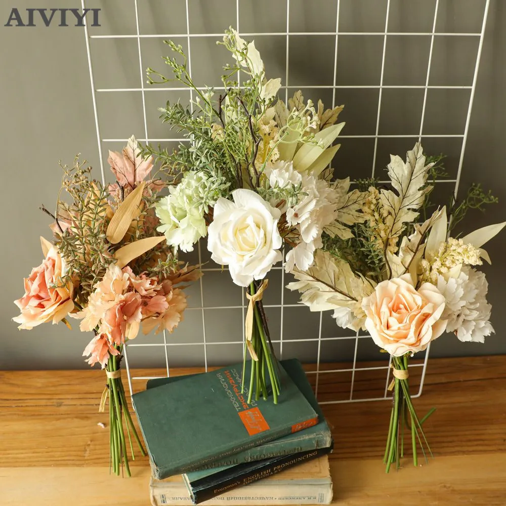 Flora Dry Burned Rose Bunch Wedding Garden Home Decor Autum Party Christmas Decoration Artificial Fake Flowers Plantas Wall
Flora Dry Burned Rose Bunch Wedding Garden Home Decor Autum Party Christmas Decoration Artificial Fake Flowers Plantas Wall