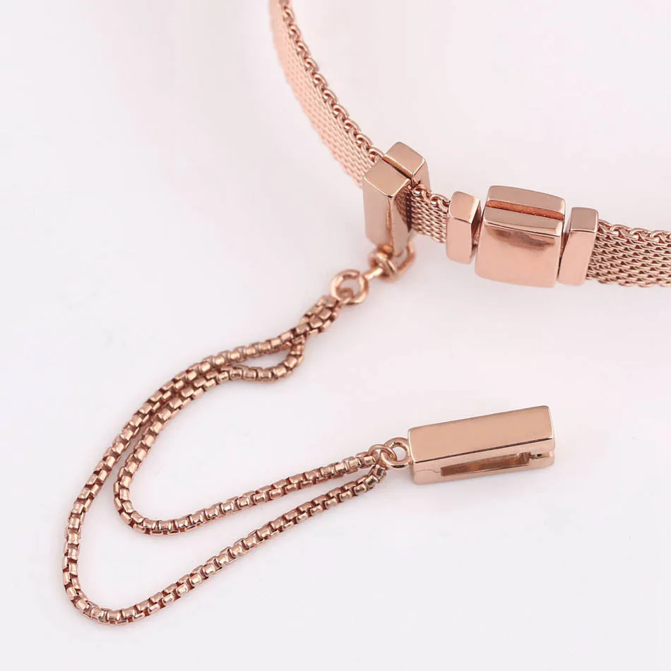 Authentic S925 Silver Rose Reflexions Safety Chain Charm for Reflextion Bracelet Bangle DIY Jewelry
Authentic S925 Silver Rose Reflexions Safety Chain Charm for Reflextion Bracelet Bangle DIY Jewelry