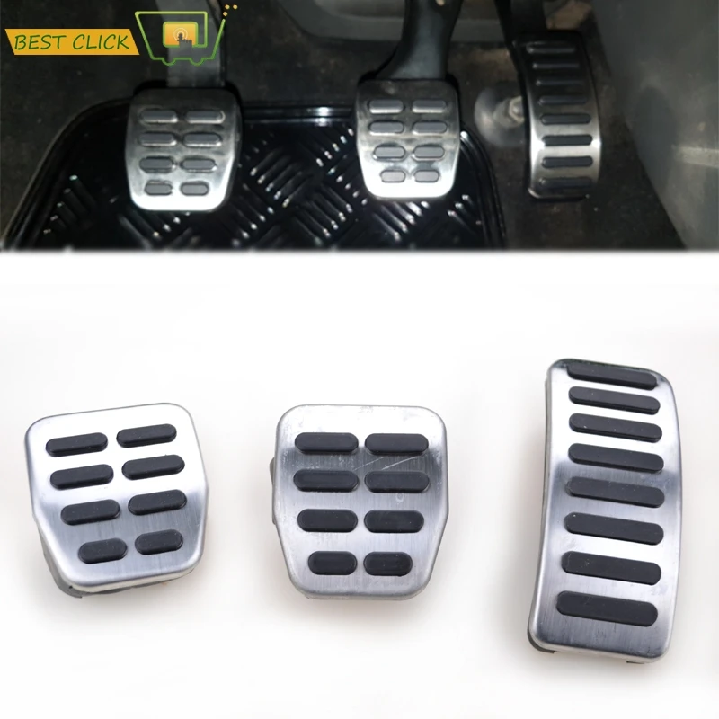 3 шт. накладки на педали газа и для Skoda Fabia 6Y 5J Octavia 1U Roomster VW Bora Golf MK3 MK4 Vento|Педали| |
