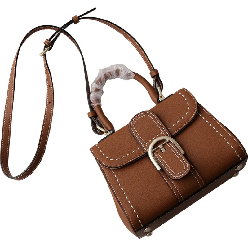 2020 new trendy car stitching portable imported leather saddle bag shoulder commuter female bag
2020 new trendy car stitching portable imported leather saddle bag shoulder commuter female bag