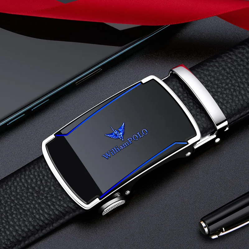 High grade leather belt fashion brand men's belt automatic buckle trouser belt
High grade leather belt fashion brand men's belt automatic buckle trouser belt