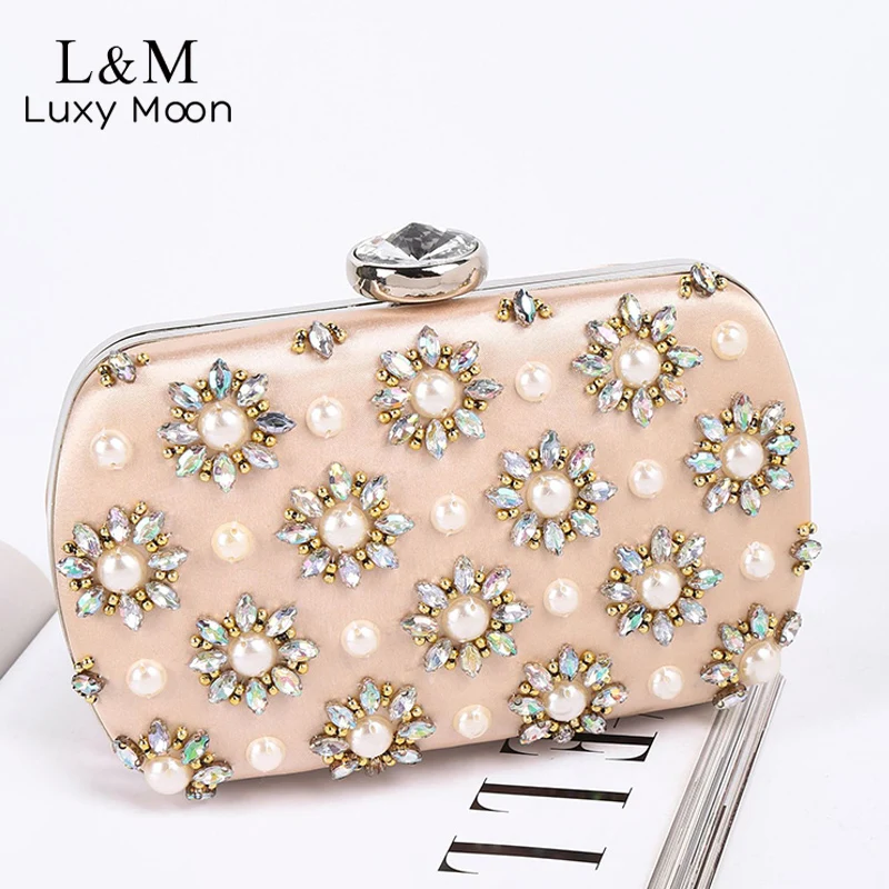 Rhinestone Floral Clutch Bag For Women Purses And Handbags Pearl Luxury Designer Bag Elegant Female Banquet Evening Bag X730H
Rhinestone Floral Clutch Bag For Women Purses And Handbags Pearl Luxury Designer Bag Elegant Female Banquet Evening Bag X730H