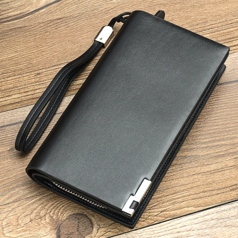 Men's long wallet multi-function zip clutch bag European and American men's handbag wholesale manufacturers spot
Men's long wallet multi-function zip clutch bag European and American men's handbag wholesale manufacturers spot