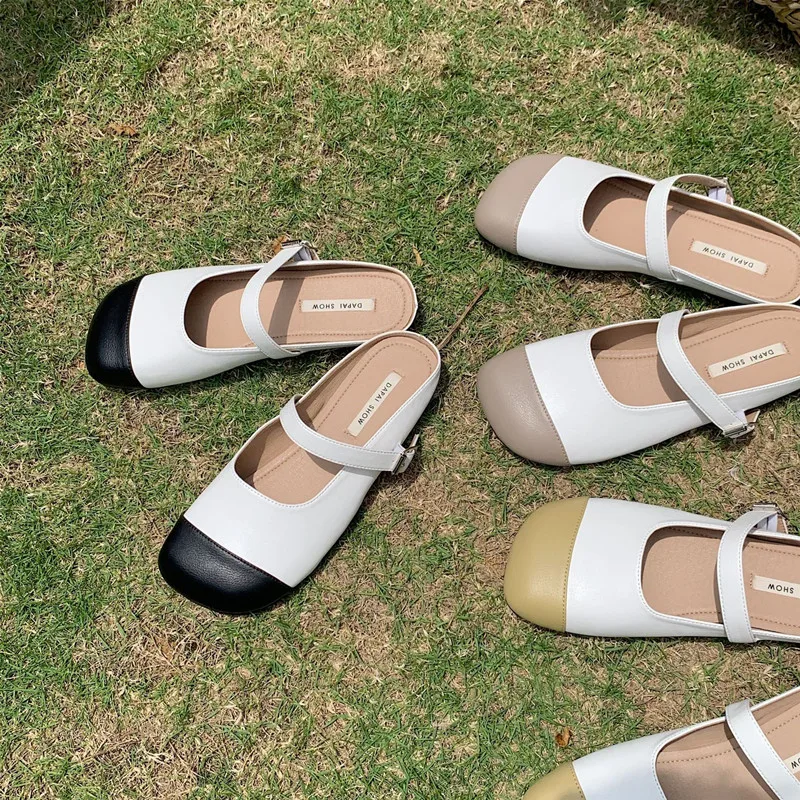 Bailamos 2021New Brand Design Women Slipper Round Toe Low Heels Casual Slides Flip Flop Closed Toe Slip On Mules Shoes
Bailamos 2021New Brand Design Women Slipper Round Toe Low Heels Casual Slides Flip Flop Closed Toe Slip On Mules Shoes