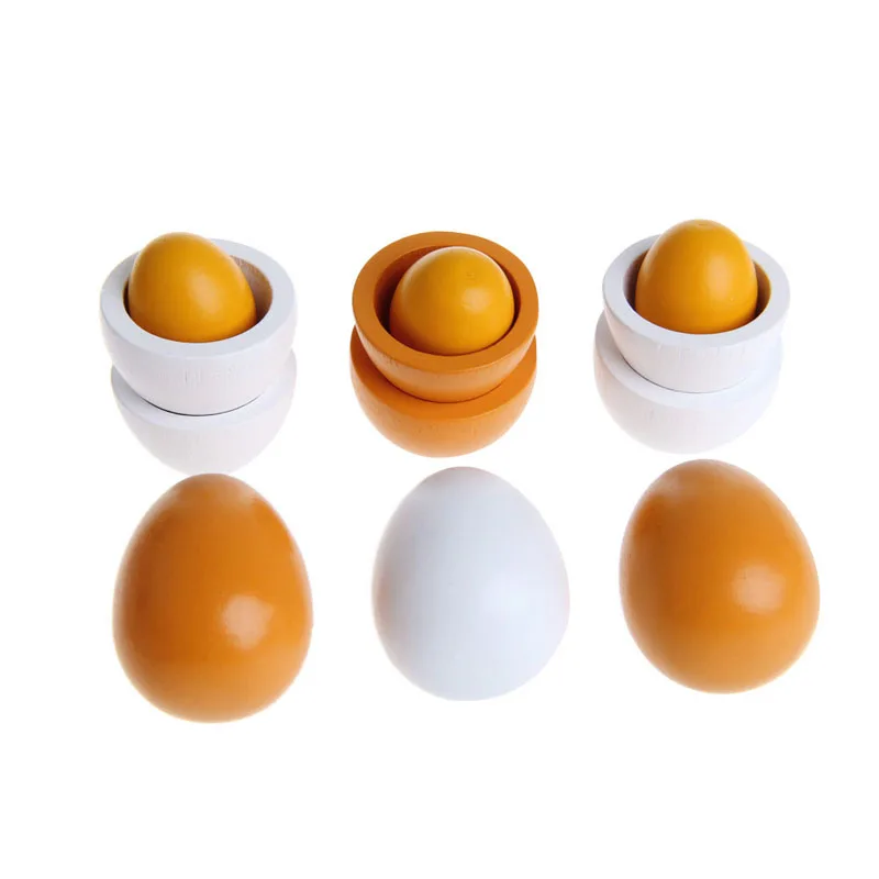 6pcs Wooden Eggs Yolk Pretend Play Kitchen Food Cooking Kid Child Toy Gift Set
6pcs Wooden Eggs Yolk Pretend Play Kitchen Food Cooking Kid Child Toy Gift Set