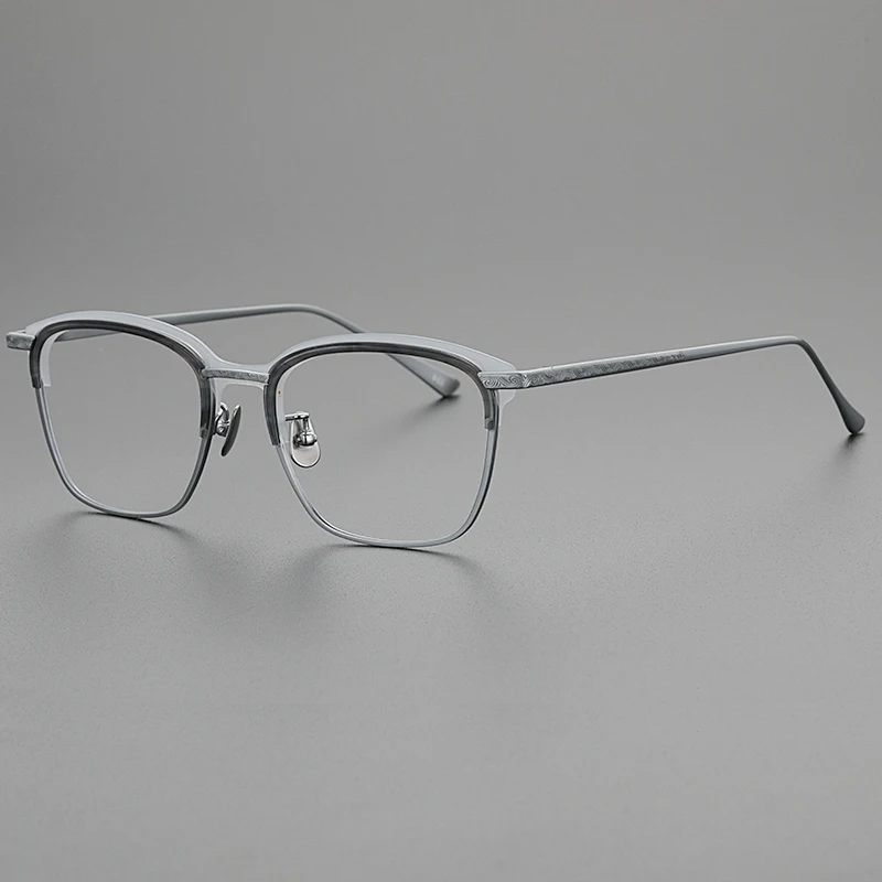High quality titanium eyeglasses frame men Square Acetate optical eyewear Myopia reading women prescription Eyeglasses
High quality titanium eyeglasses frame men Square Acetate optical eyewear Myopia reading women prescription Eyeglasses