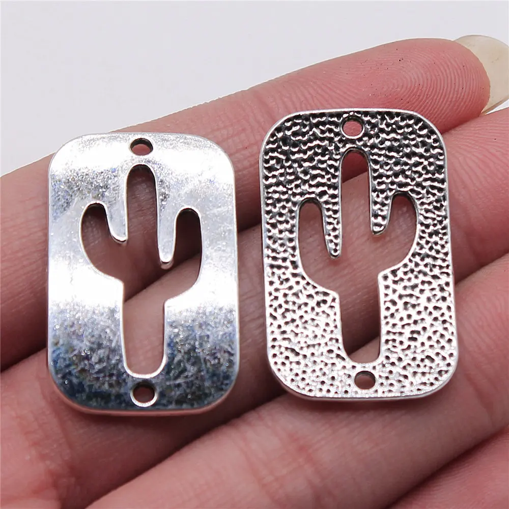 Charms For Jewelry Making Bulk 1pcs Hollow Cactus Connector Charms 21x32mm
Charms For Jewelry Making Bulk 1pcs Hollow Cactus Connector Charms 21x32mm