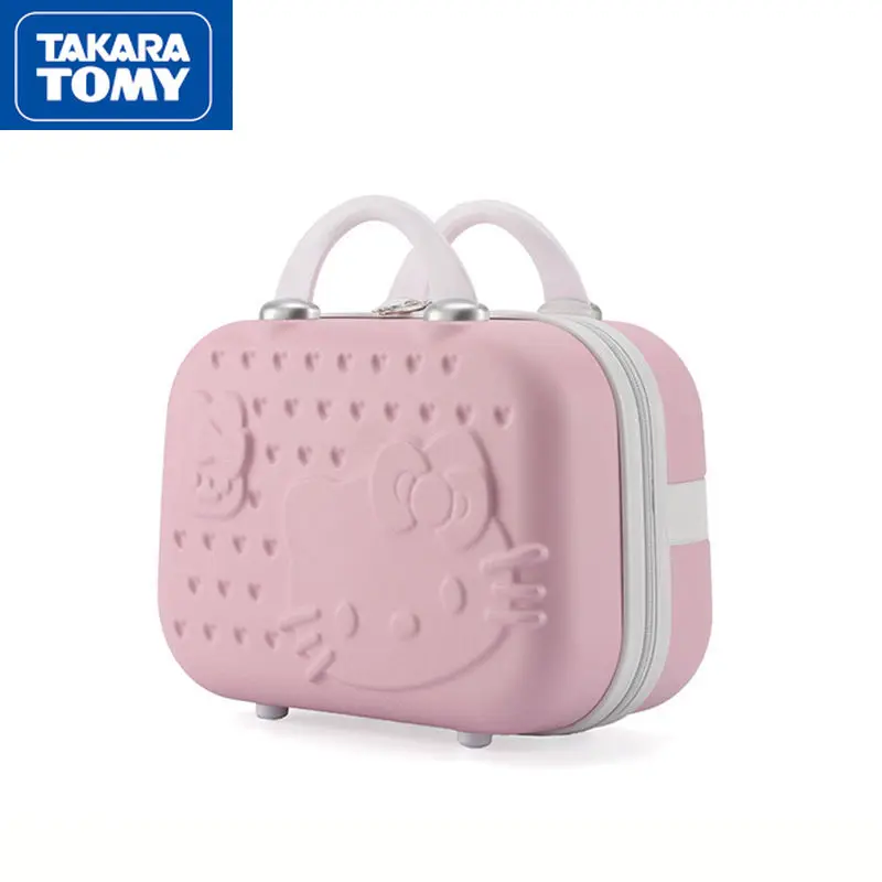 TAKARA TOMY Fashion Cute Cartoon Hello Kitty Small Portable Cosmetic Case Storage Bag Portable Travel Hard Leather Case
TAKARA TOMY Fashion Cute Cartoon Hello Kitty Small Portable Cosmetic Case Storage Bag Portable Travel Hard Leather Case