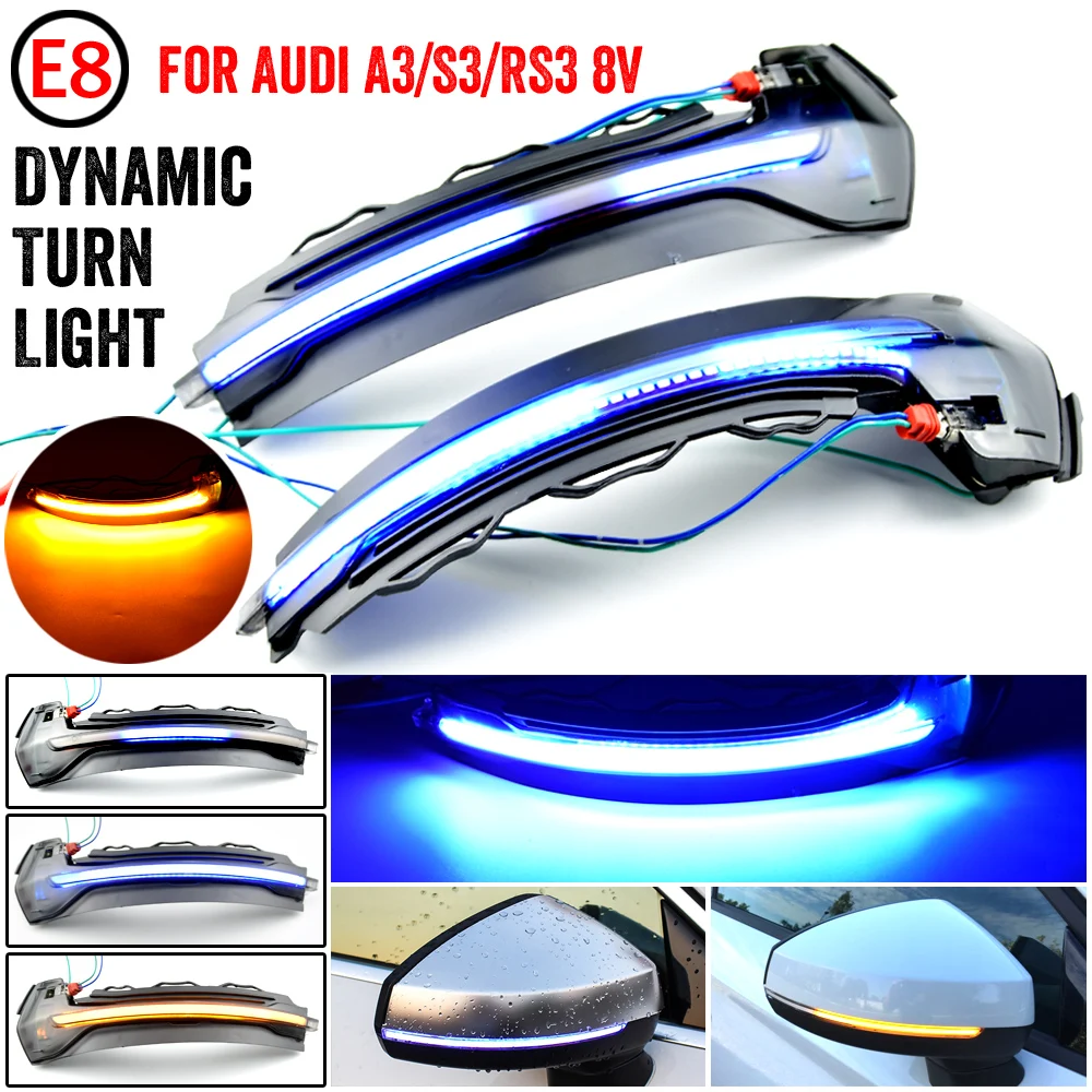 For Audi A3 8V S3 RS3 LED Dynamic Turn Signal Light Flashing Water Side Mirror Indicator Blinker 2013 2014 2015 2016 2017 2018
For Audi A3 8V S3 RS3 LED Dynamic Turn Signal Light Flashing Water Side Mirror Indicator Blinker 2013 2014 2015 2016 2017 2018
