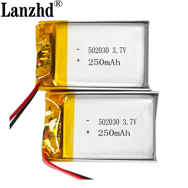 25pcs 502030 Li Po Rechargeable lithium battery 3.7v 250MAH small speakers point reading pen mp3 Bluetooth cell batteries
25pcs 502030 Li Po Rechargeable lithium battery 3.7v 250MAH small speakers point reading pen mp3 Bluetooth cell batteries