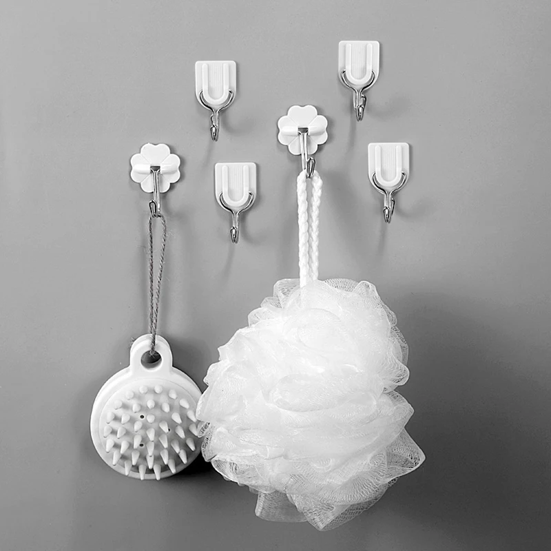 6 pcs Powerful viscose hooks Kitchen and bathroom wall hanging clothes and hats coat hooks and traceless hooks behind the door
6 pcs Powerful viscose hooks Kitchen and bathroom wall hanging clothes and hats coat hooks and traceless hooks behind the door