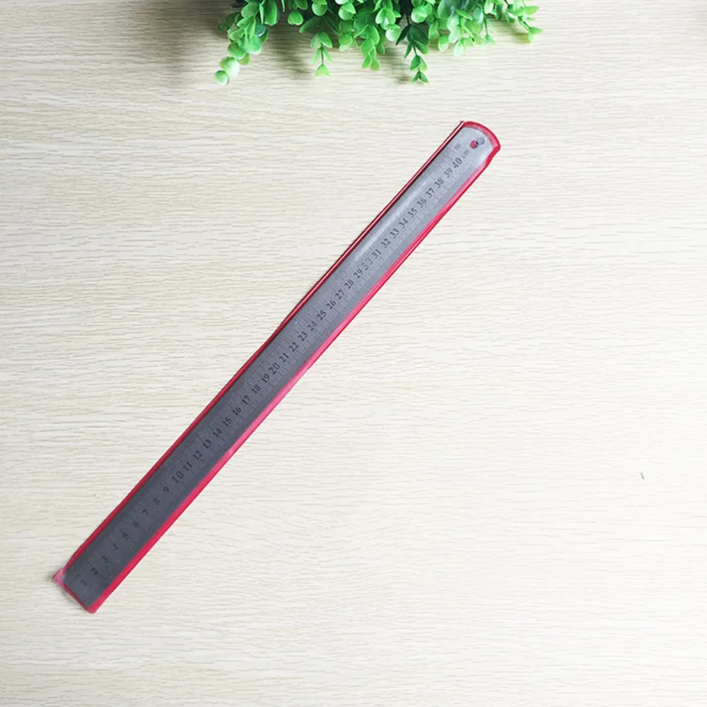 3Pcs Stainless Steel Ruler Metal Ruler for Engineering School Office Drawing 20cm/30cm/40cm
3Pcs Stainless Steel Ruler Metal Ruler for Engineering School Office Drawing 20cm/30cm/40cm