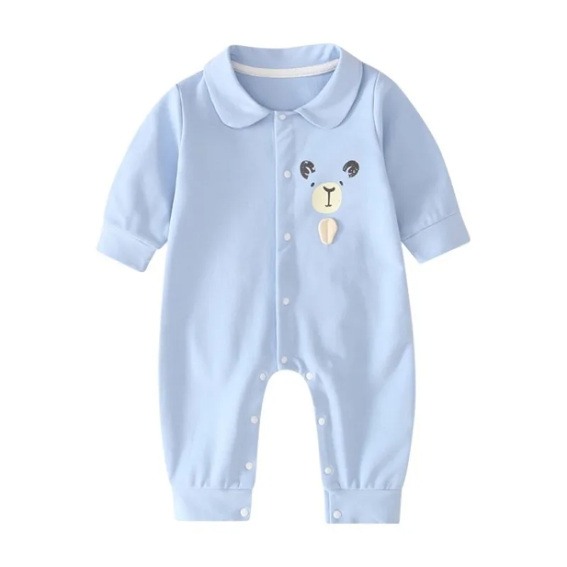 Для маленьких мальчиков и девочек: комбинезон с отложным воротником, для младенцев, для новорожденных, одежда из хлопка на весну-осень; Спор...
Для маленьких мальчиков и девочек: комбинезон с отложным воротником, для младенцев, для новорожденных, одежда из хлопка на весну-осень; Спор...