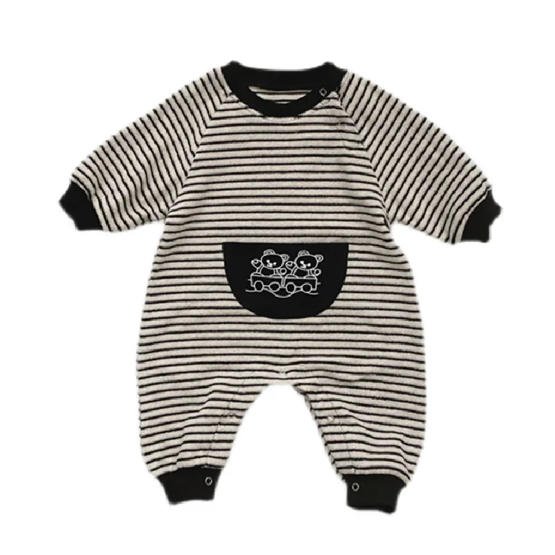 2021 Newborn Baby Bodysuits for Girl Casual Striped Cartoon Rompers Playsuits Autumn Winter New Cotton Kids Clothes Boys 0-2Y
2021 Newborn Baby Bodysuits for Girl Casual Striped Cartoon Rompers Playsuits Autumn Winter New Cotton Kids Clothes Boys 0-2Y