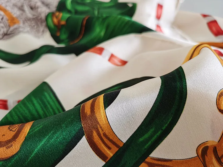 100% Pure Silk Satin Square Big Scarf Shawl Wrap Kerchief 43.3"x43.3" WJ069