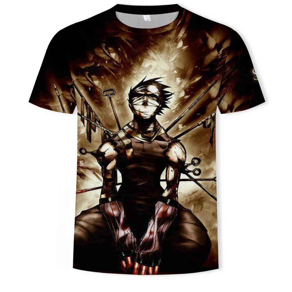 Tokyo Ghoul theme top women's T-shirt Harajuku summer hip-hop short-sleeved men's T-shirt female anime 3D printed shirt
Tokyo Ghoul theme top women's T-shirt Harajuku summer hip-hop short-sleeved men's T-shirt female anime 3D printed shirt