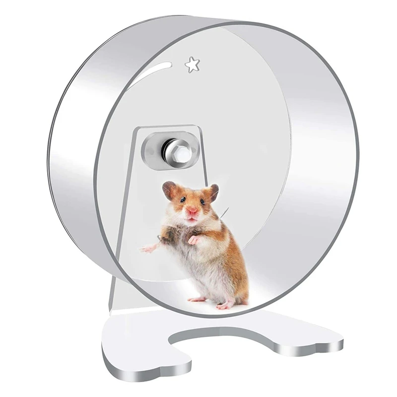 8.7in Hamster Exercise Wheel with Bracket Silent Acrylic Running Wheel for Hamsters, Gerbils, Mice and Other Small Pets
8.7in Hamster Exercise Wheel with Bracket Silent Acrylic Running Wheel for Hamsters, Gerbils, Mice and Other Small Pets