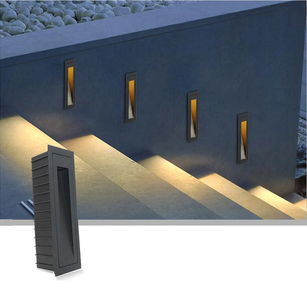 LED Vertical Outdoor Light Waterproof Embedded Wall Lamp for Corner Stair Step Pavement Road lighting Villa Customized
LED Vertical Outdoor Light Waterproof Embedded Wall Lamp for Corner Stair Step Pavement Road lighting Villa Customized