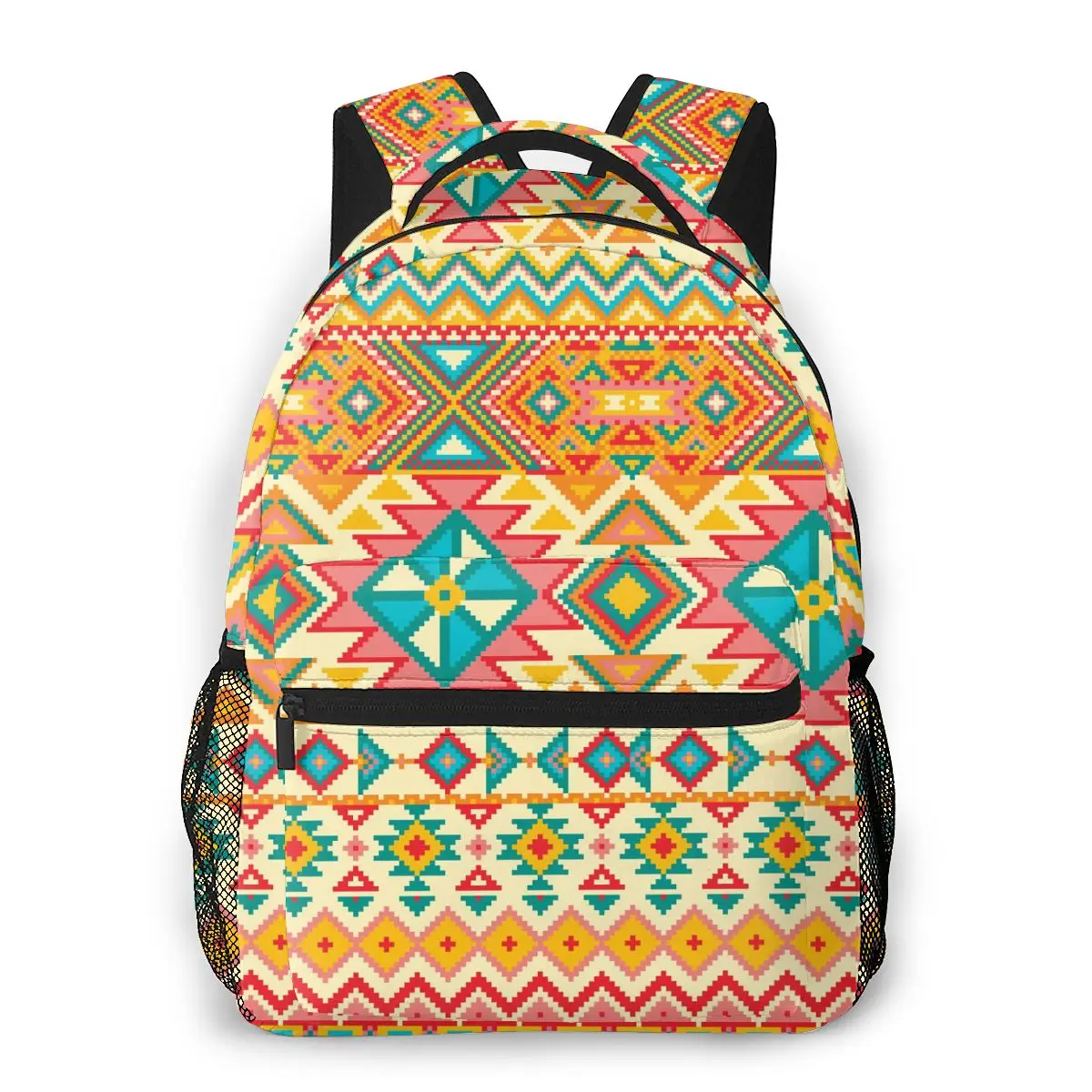 2021 Travel Backpacks Colorful Geometric Print Girl Backpack For Women Large Capacity School Bag For Teenage
2021 Travel Backpacks Colorful Geometric Print Girl Backpack For Women Large Capacity School Bag For Teenage
