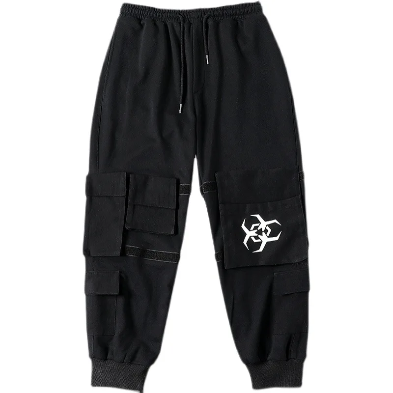 Techwear Patchwork Multi-Pockets Velcro White Cargo Pants Autumn Casual Hip Hop Print Trousers Oversized Streetwear Sweatpants
Techwear Patchwork Multi-Pockets Velcro White Cargo Pants Autumn Casual Hip Hop Print Trousers Oversized Streetwear Sweatpants